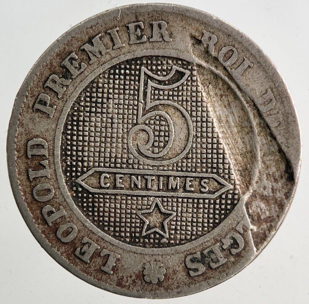 1862 Belgium 5 Cent Centimes Coin | Collectable Grade