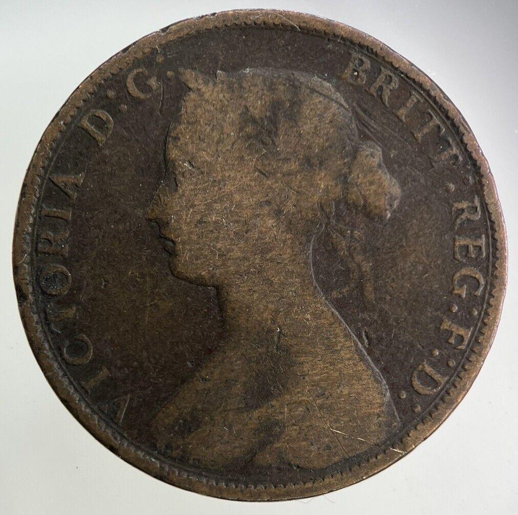 1862 Victoria Half-Penny Coin | Collectable Grade
