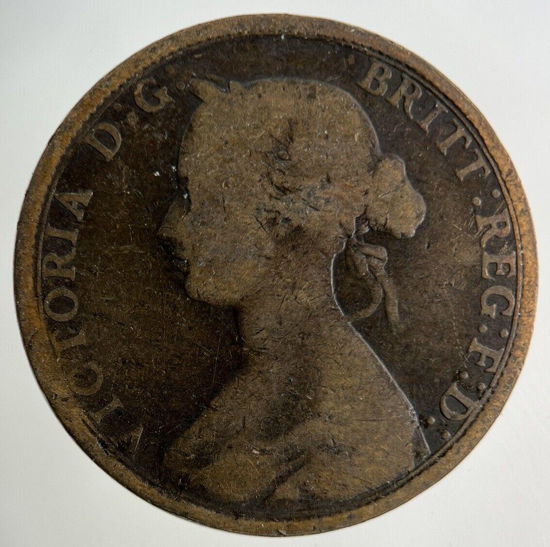 1862 Victoria Half-Penny Coin | Collectable Grade