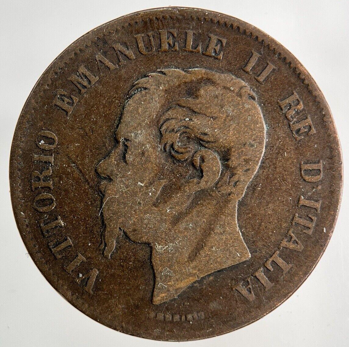 1862 Italy 5 Centesimi Coin | Collectable Grade