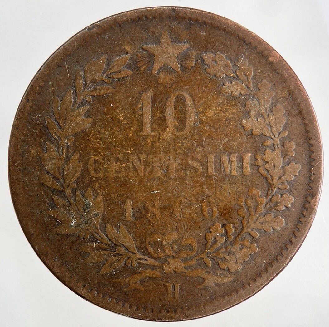 1866 Italy 10 Centesimi Coin | Collectable Grade