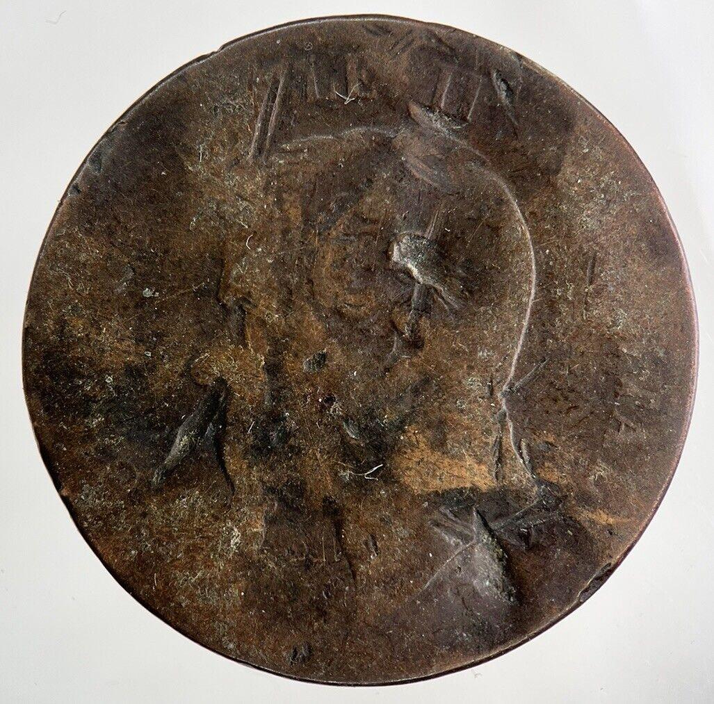 1867 Italy 10 Centesimi Coin | Worn Grade