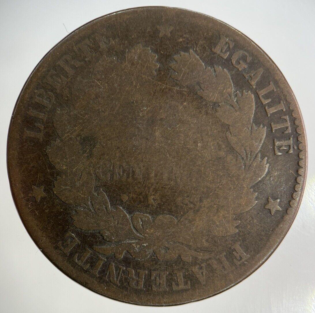 1872 France 10 Dix Centimes Coin | Collectable Grade