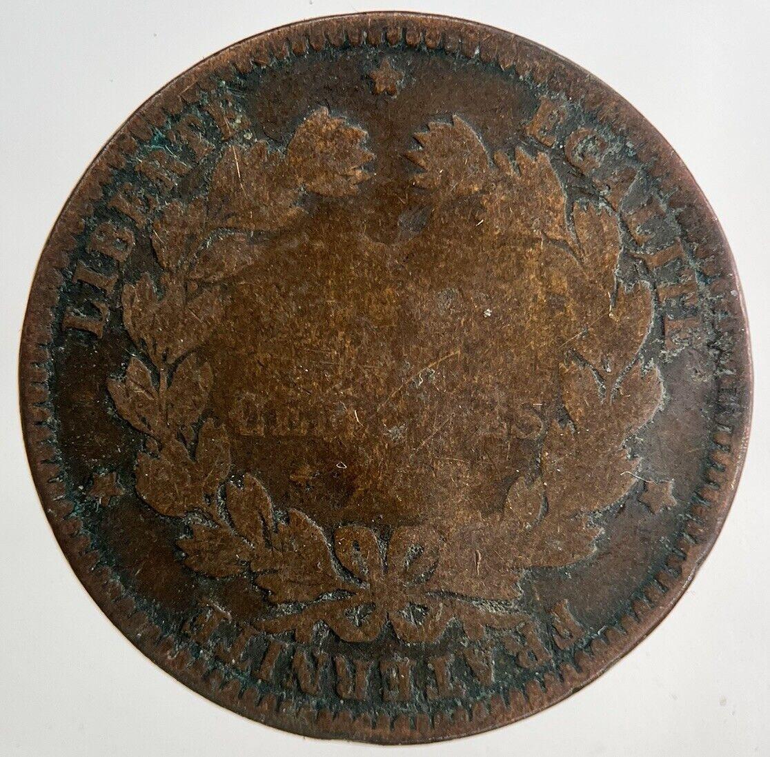 1874 France 5 Centimes Coin | Collectable Grade