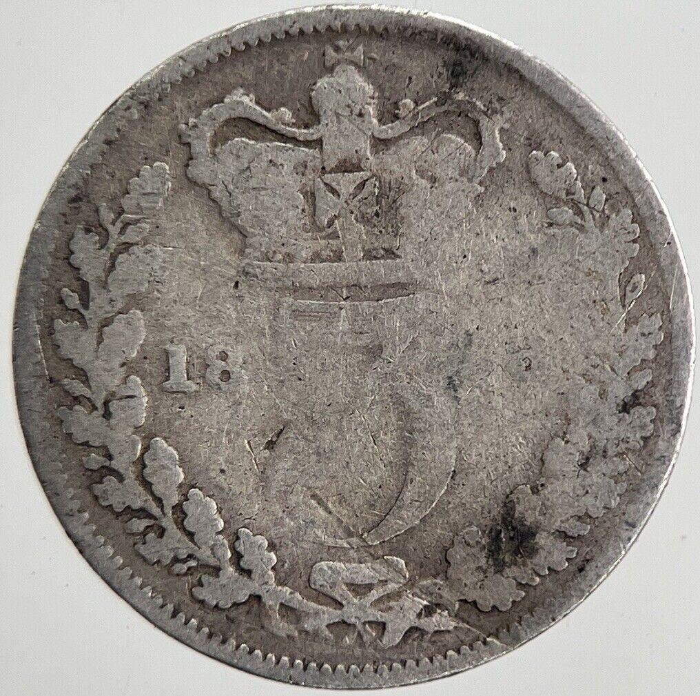 1873 Victoria Threepence Silver Coin | Collectable Grade | a5432