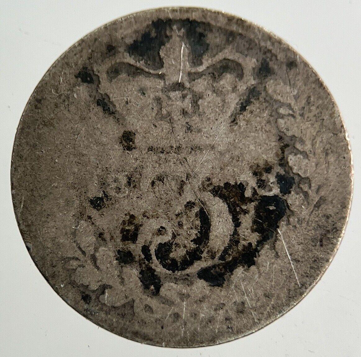 1873 Victoria Threepence Silver Coin | Fair Grade