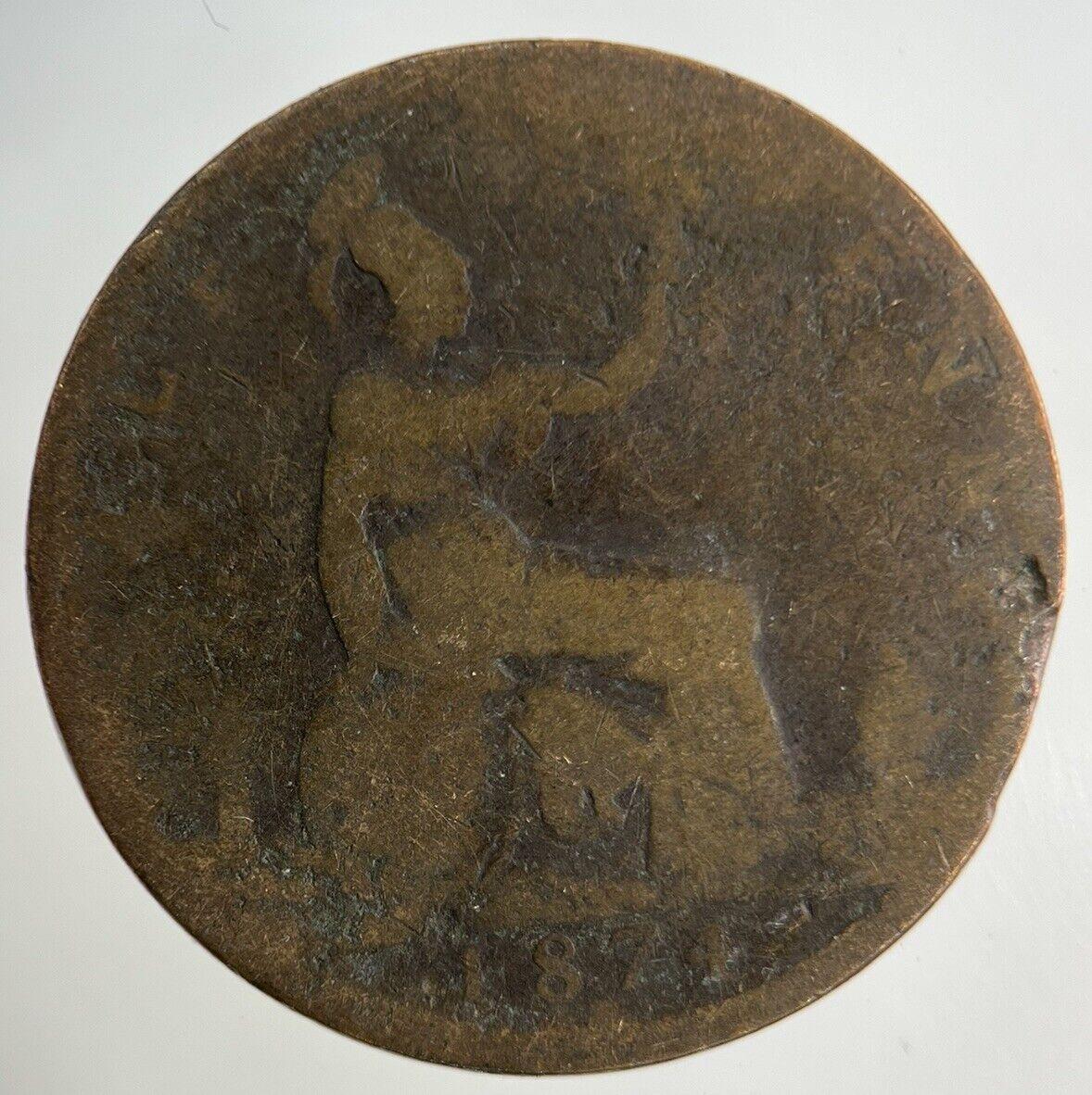 1874-H Victoria Half-Penny Coin | Collectable Grade