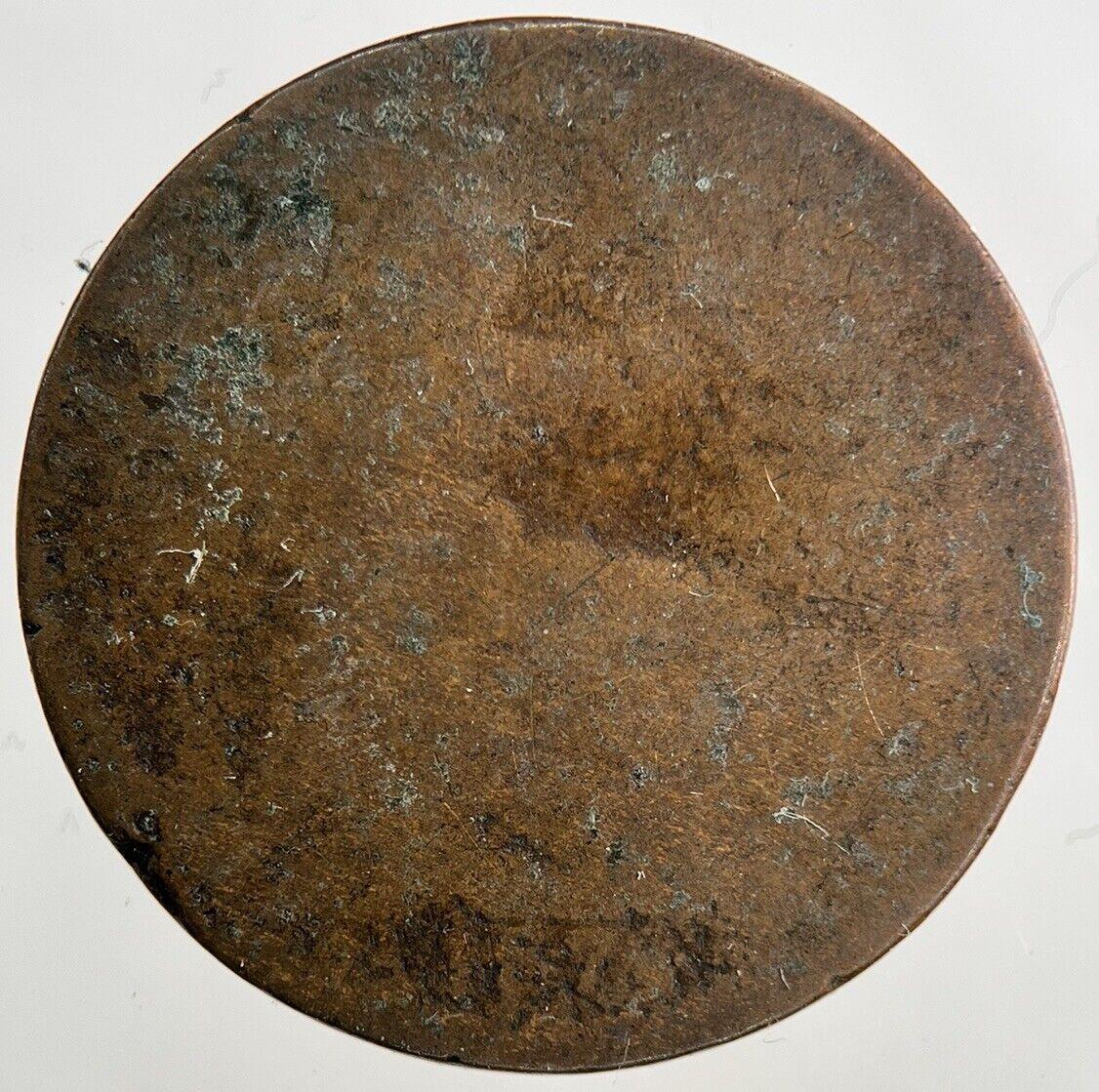 1875 Victoria Half-Penny Coin | Fair Grade