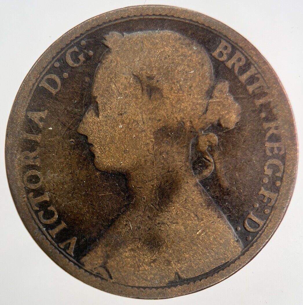 1875 Victoria One Penny Coin | Collectable Grade