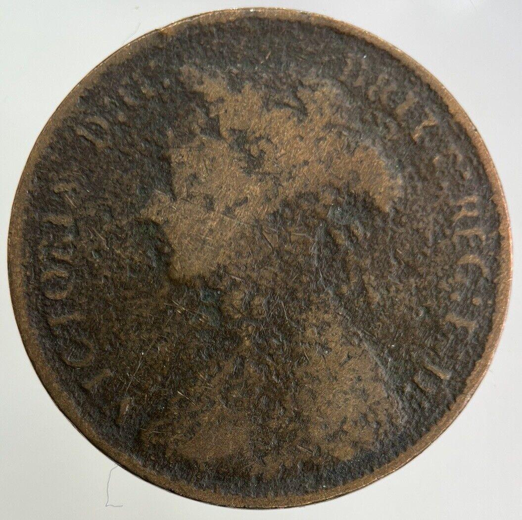 1877 Victoria Half-Penny Coin | Collectable Grade