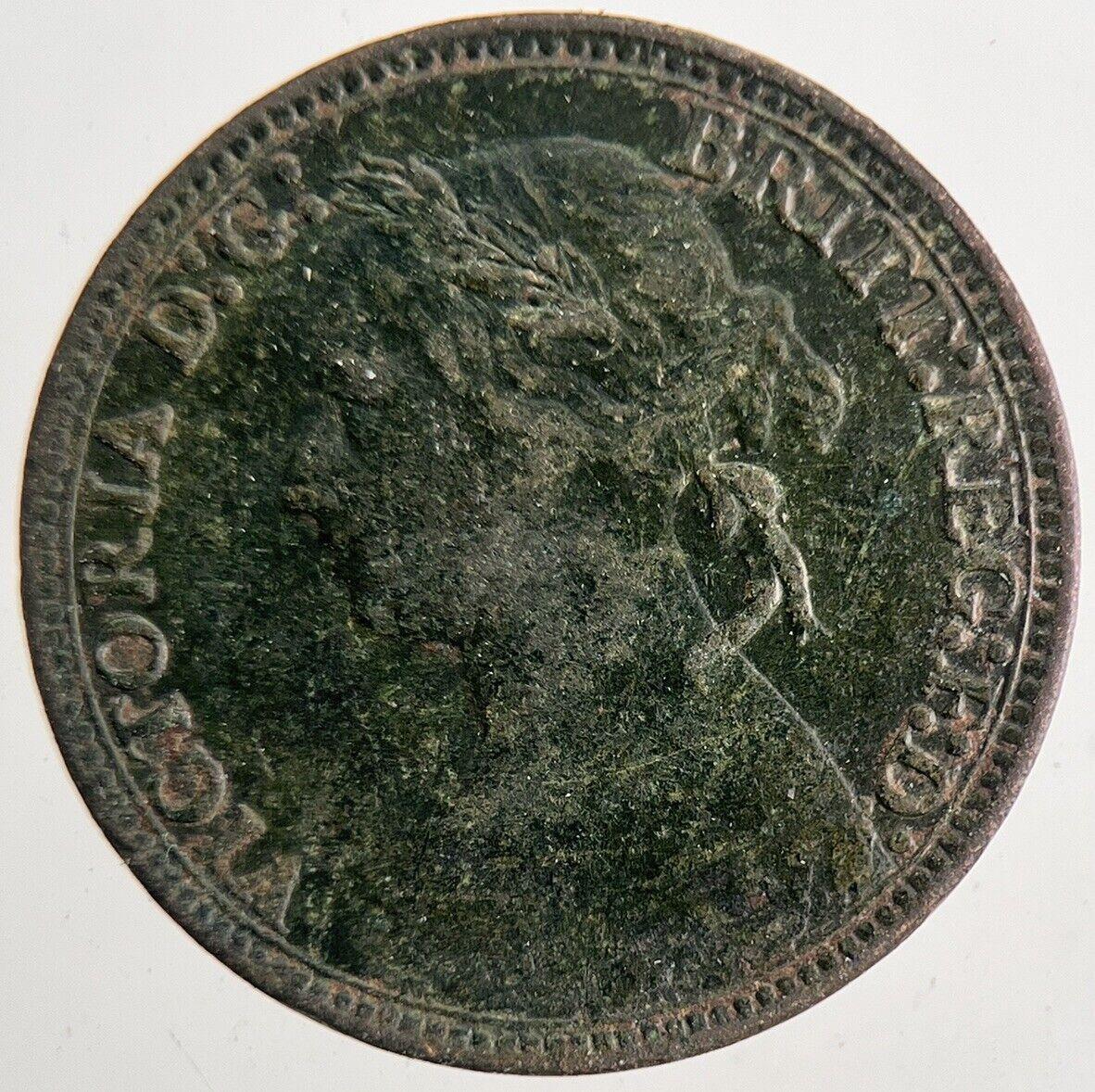 1879 Victoria Farthing Coin | Fine Collectable Grade | a9883