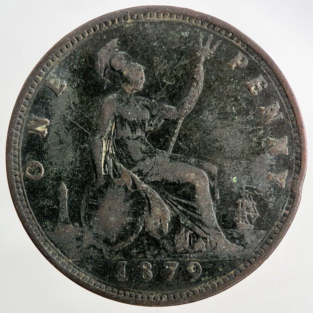1879 Victoria One Penny Coin | Collectable Grade