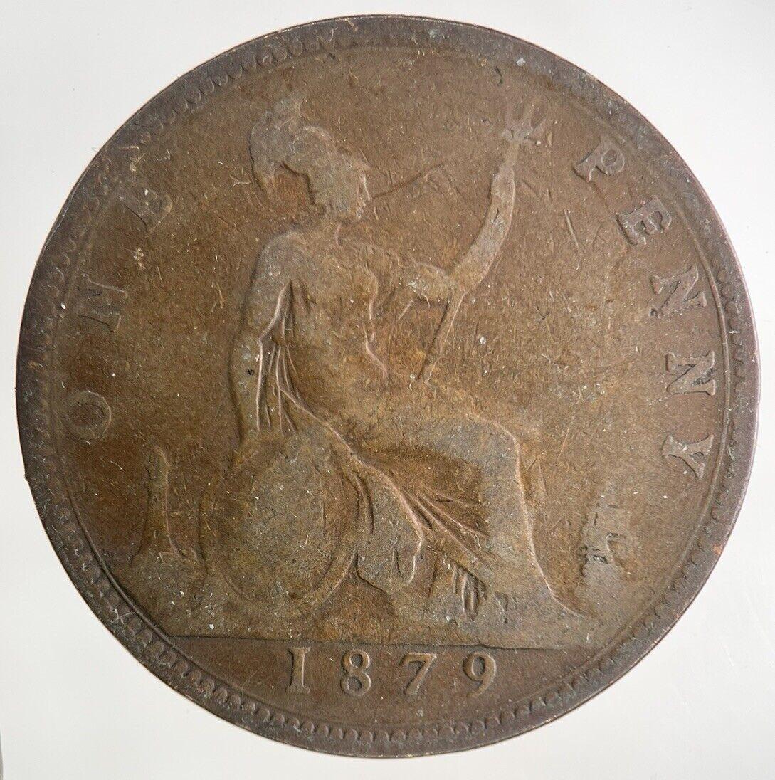 1879 Victoria One Penny Coin | Collectable Grade