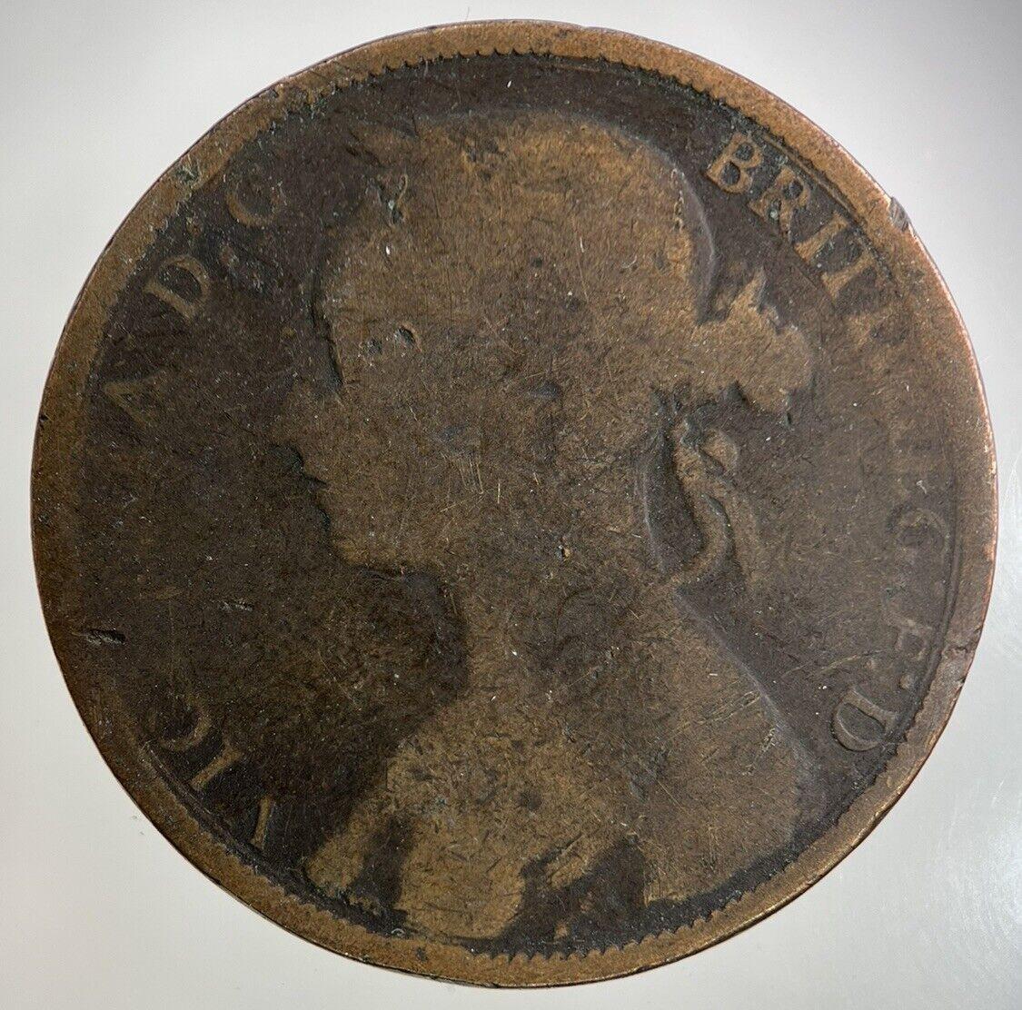 1881-H Victoria One Penny Coin | Collectable Grade