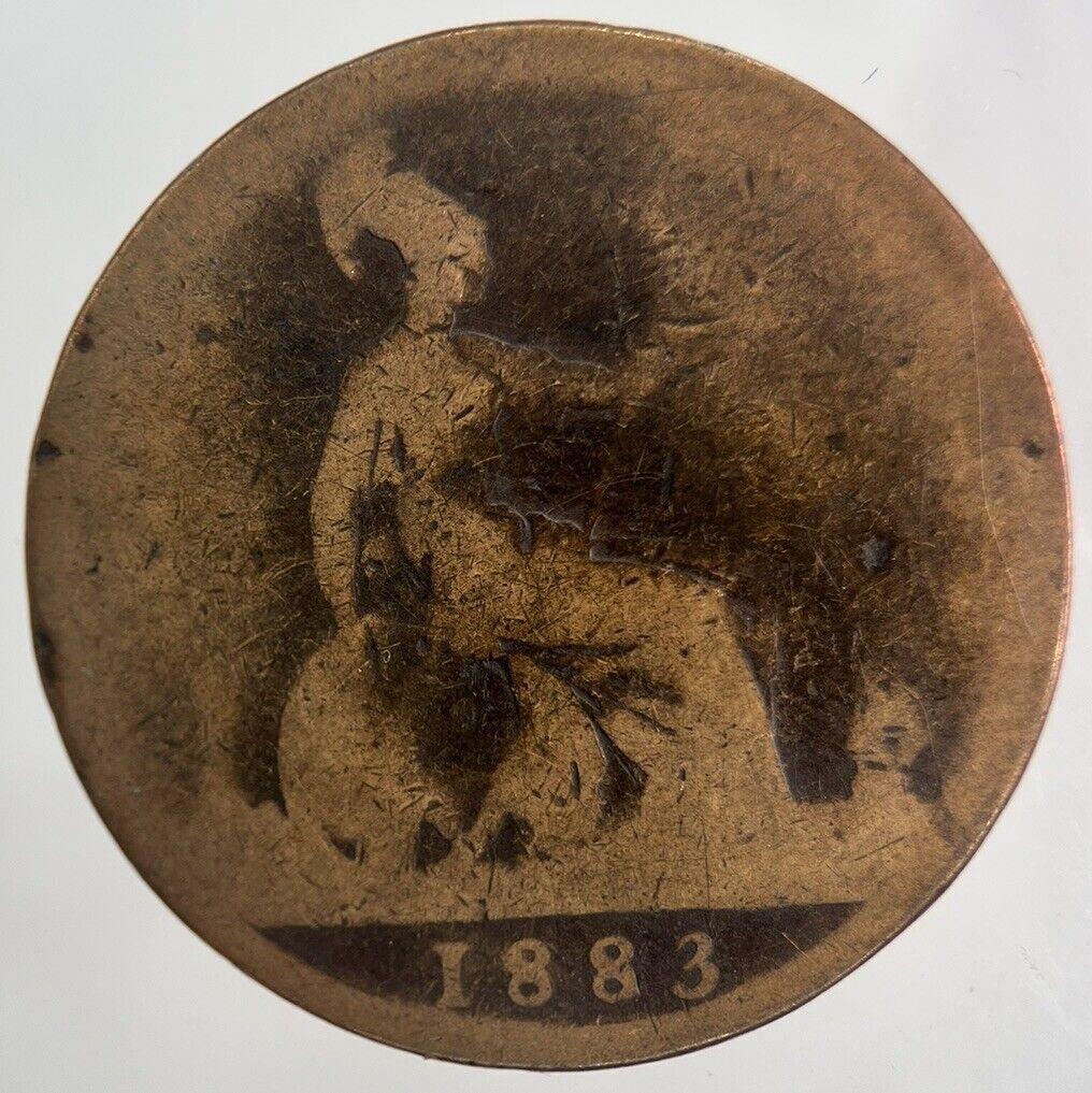 1883 Victoria One Penny Coin | Collectable Grade