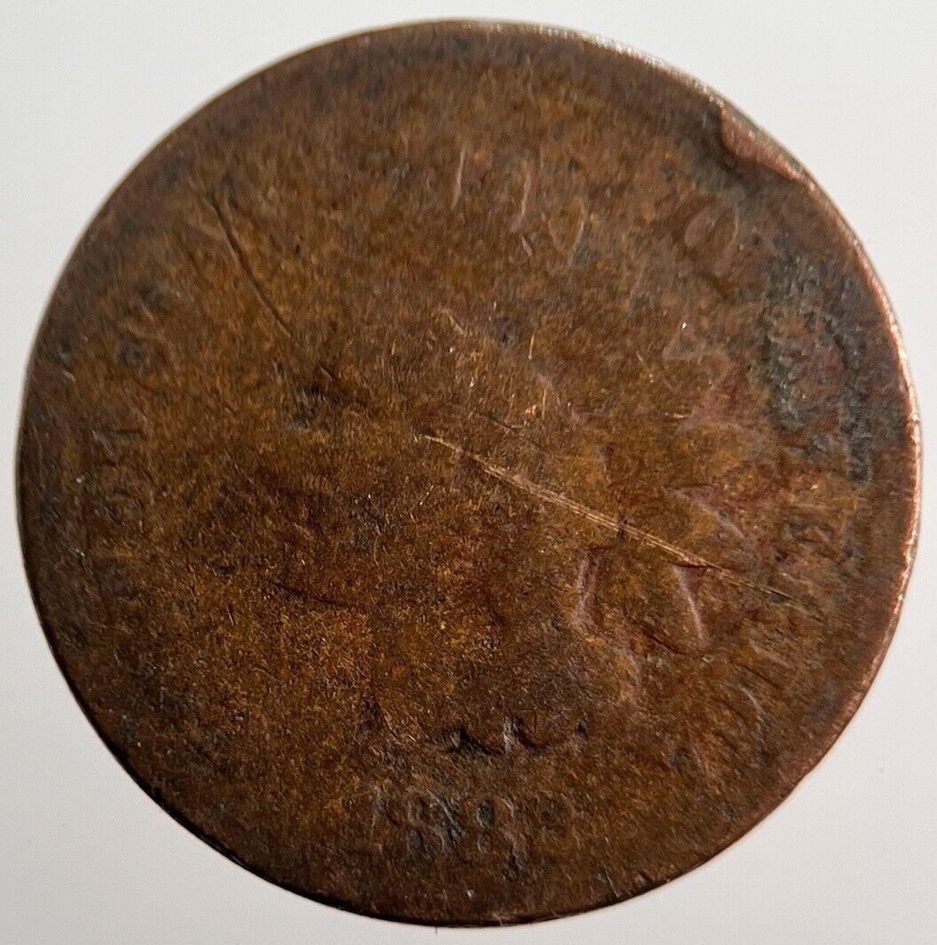 1883 US USA One Cent Coin | Fair Grade | a3938