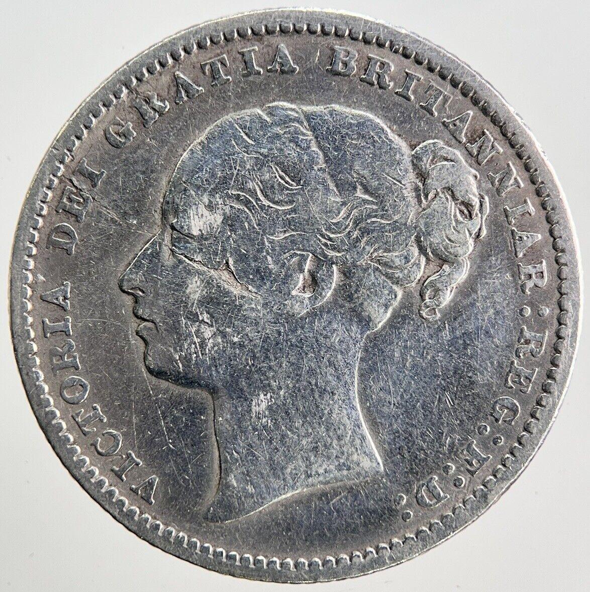 1883 Victoria Shilling Silver Coin | Collectable Grade | a3417