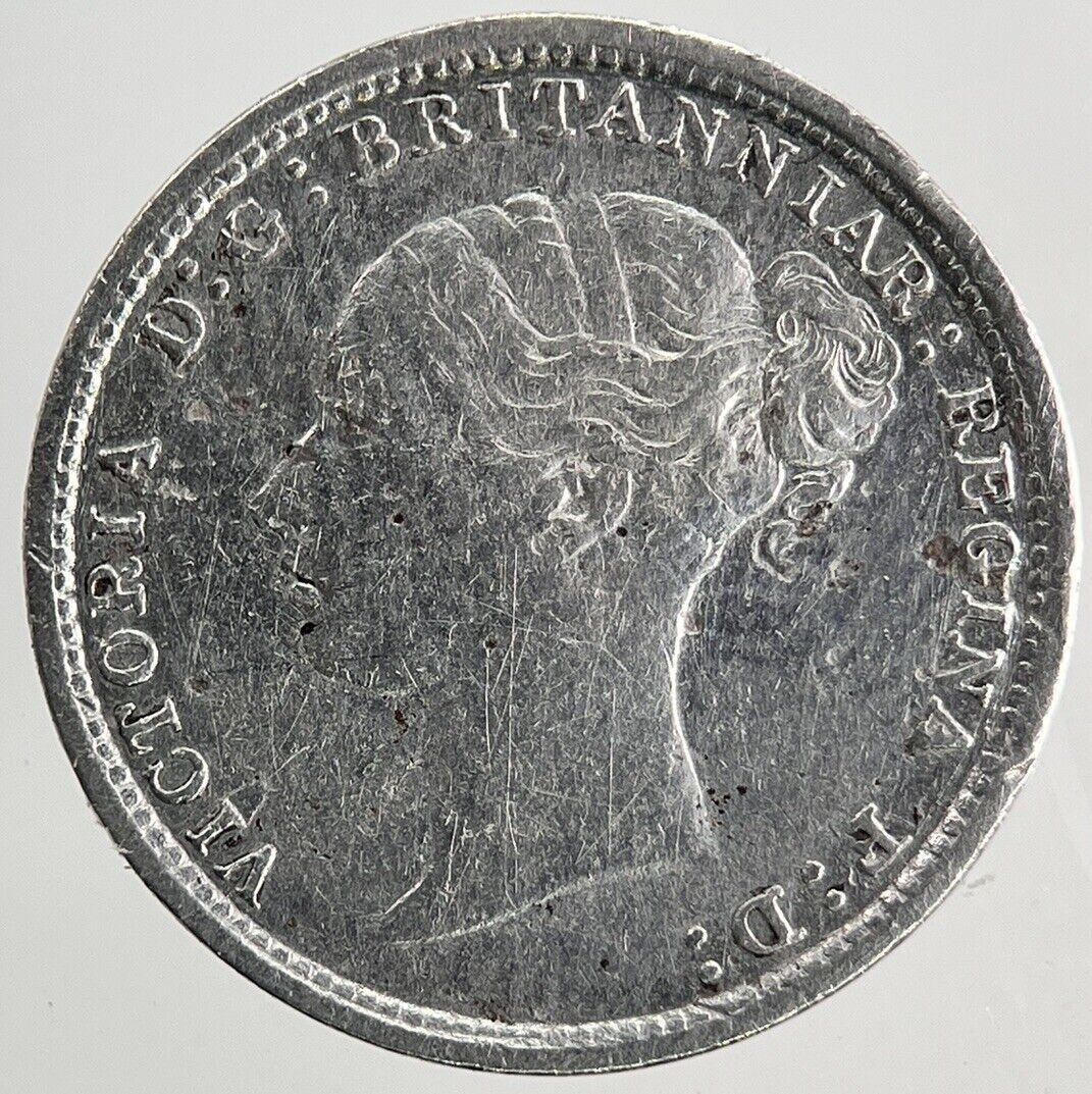 1883 Victoria Threepence Silver Coin | Very High Grade