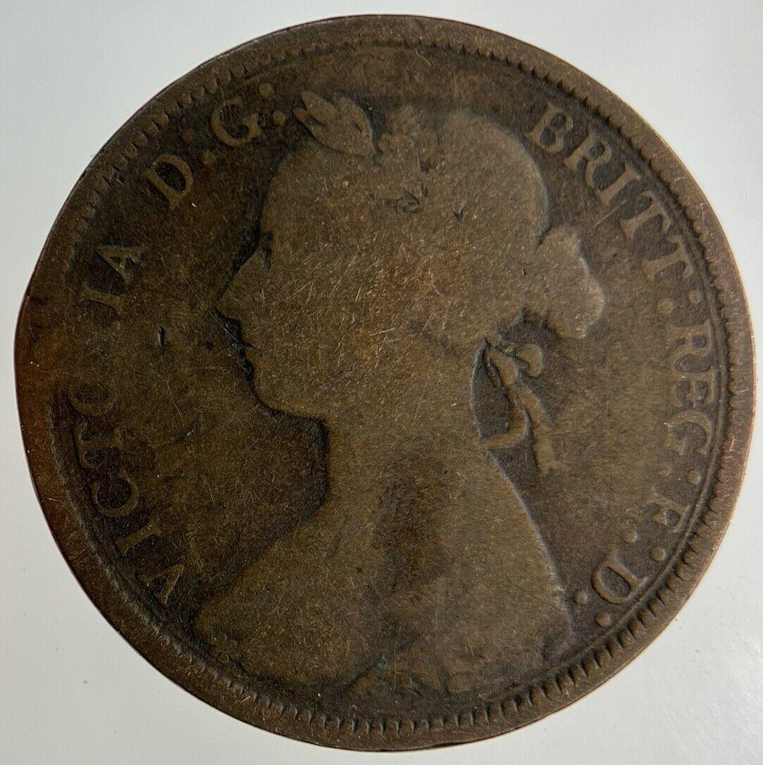 1885 Victoria Half-Penny Coin | Collectable Grade