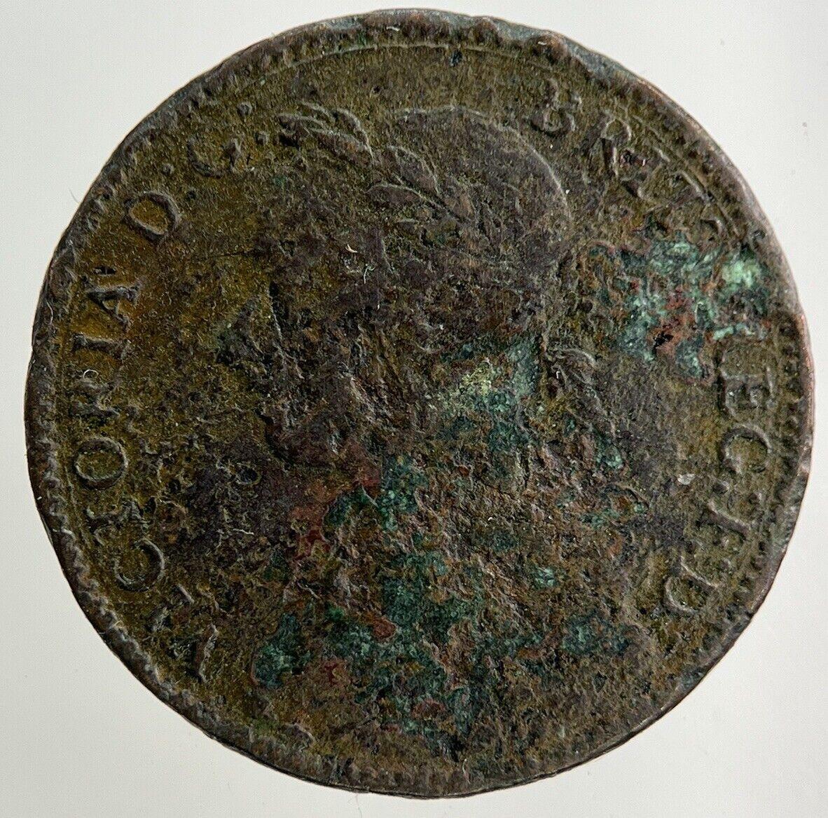 1885 Victoria Farthing Coin | Fair Grade