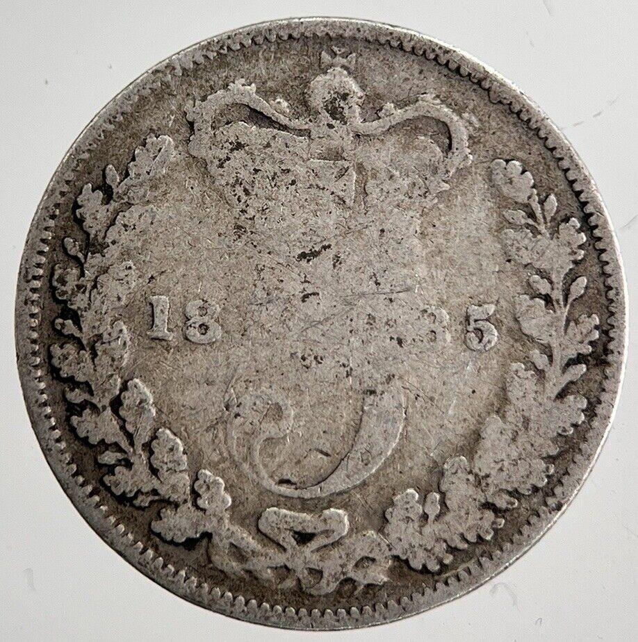 1885 Victoria Threepence Silver Coin | Collectable Grade | a8704