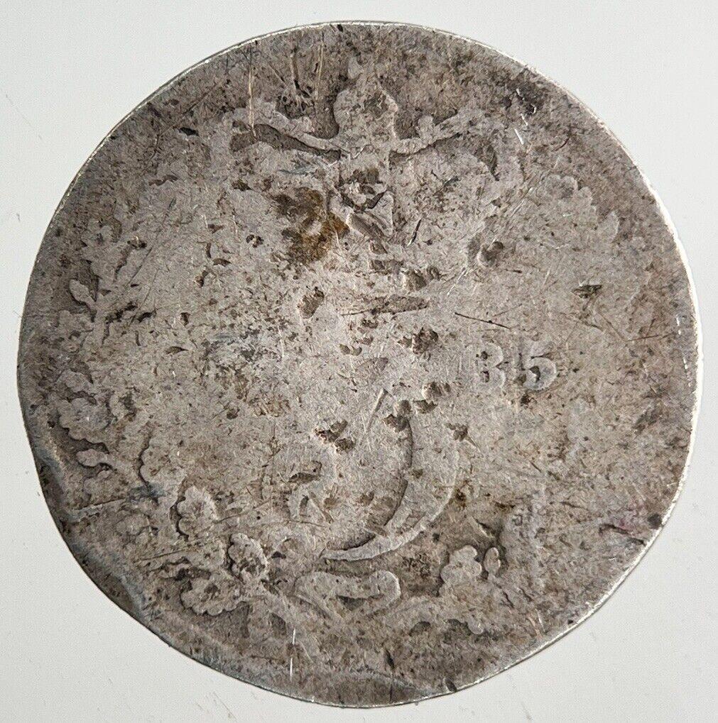 1885 Victoria Silver Threepence Coin | Collectable Grade