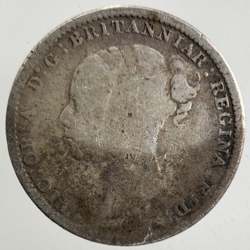 1885 Victoria Threepence Silver Coin | Collectable Grade