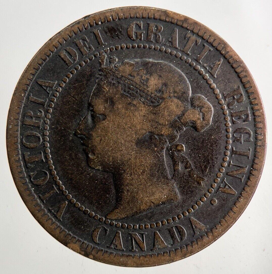 1887 Canada One Cent Coin | Fine Collectable Grade
