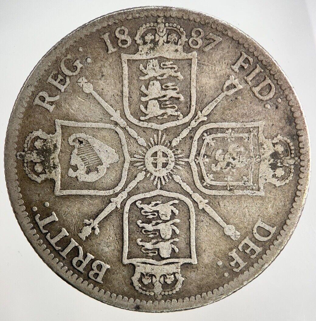 1887 Victoria Florin Silver Coin | Collectable Grade