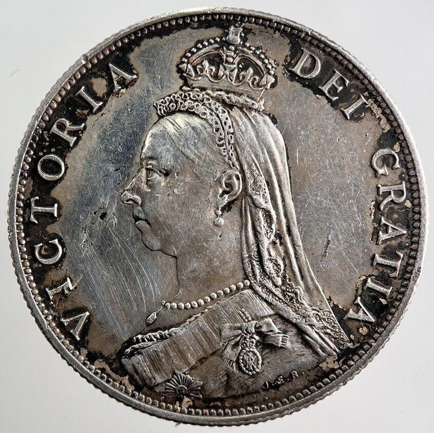 1887 Victoria Florin Silver Coin | Very High Grade