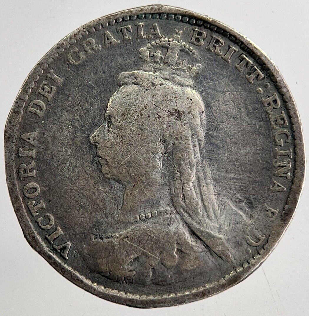 1887 Victoria Threepence Silver Coin | Collectable Grade | a8706