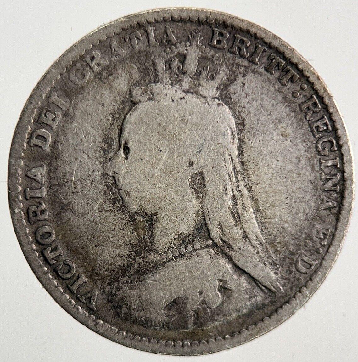 1887 Victoria Threepence Silver Coin | Collectable Grade