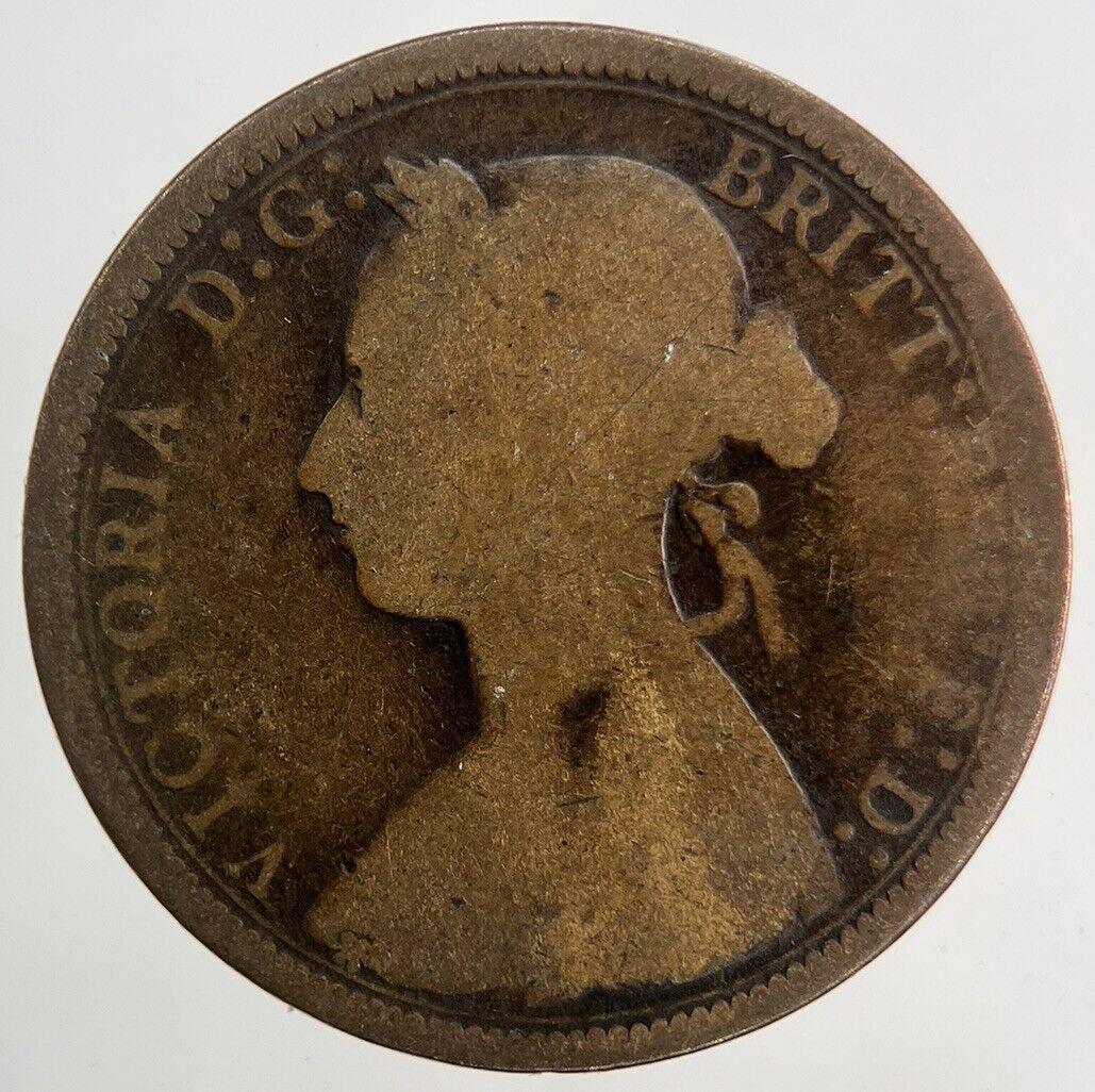 1889 Victoria Half-Penny Coin | Collectable Grade