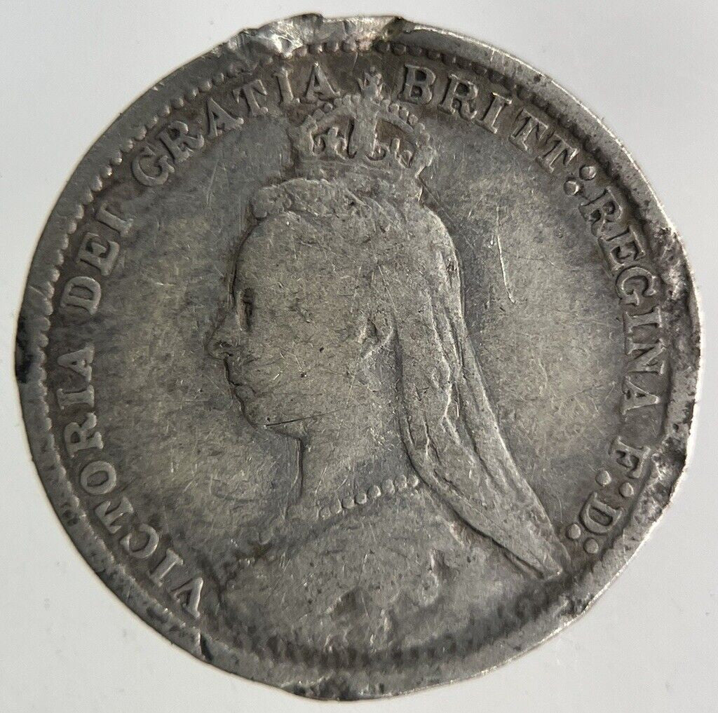 1889 Victoria Threepence Silver Coin | Collectable Grade