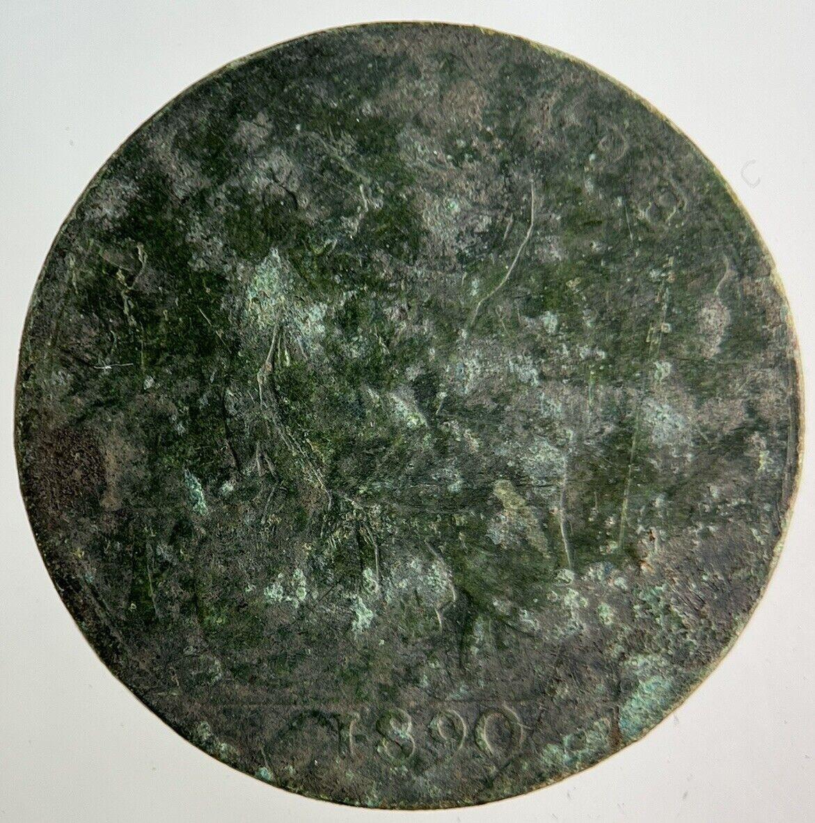 1890 Victoria Half-Penny Coin | Collectable Grade