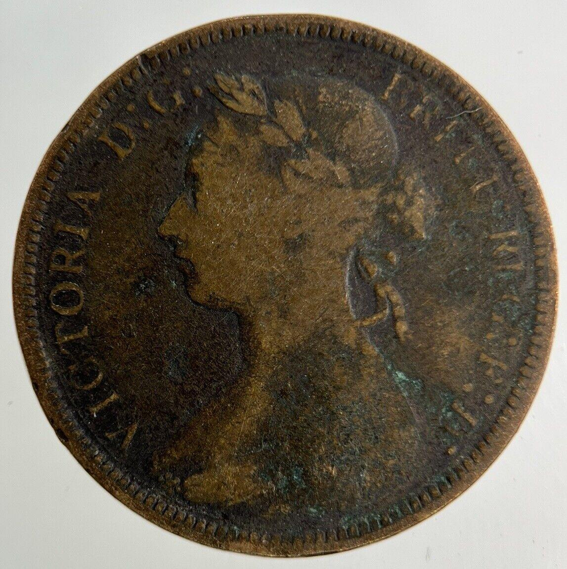 1891 Victoria Half-Penny Coin | Collectable Grade
