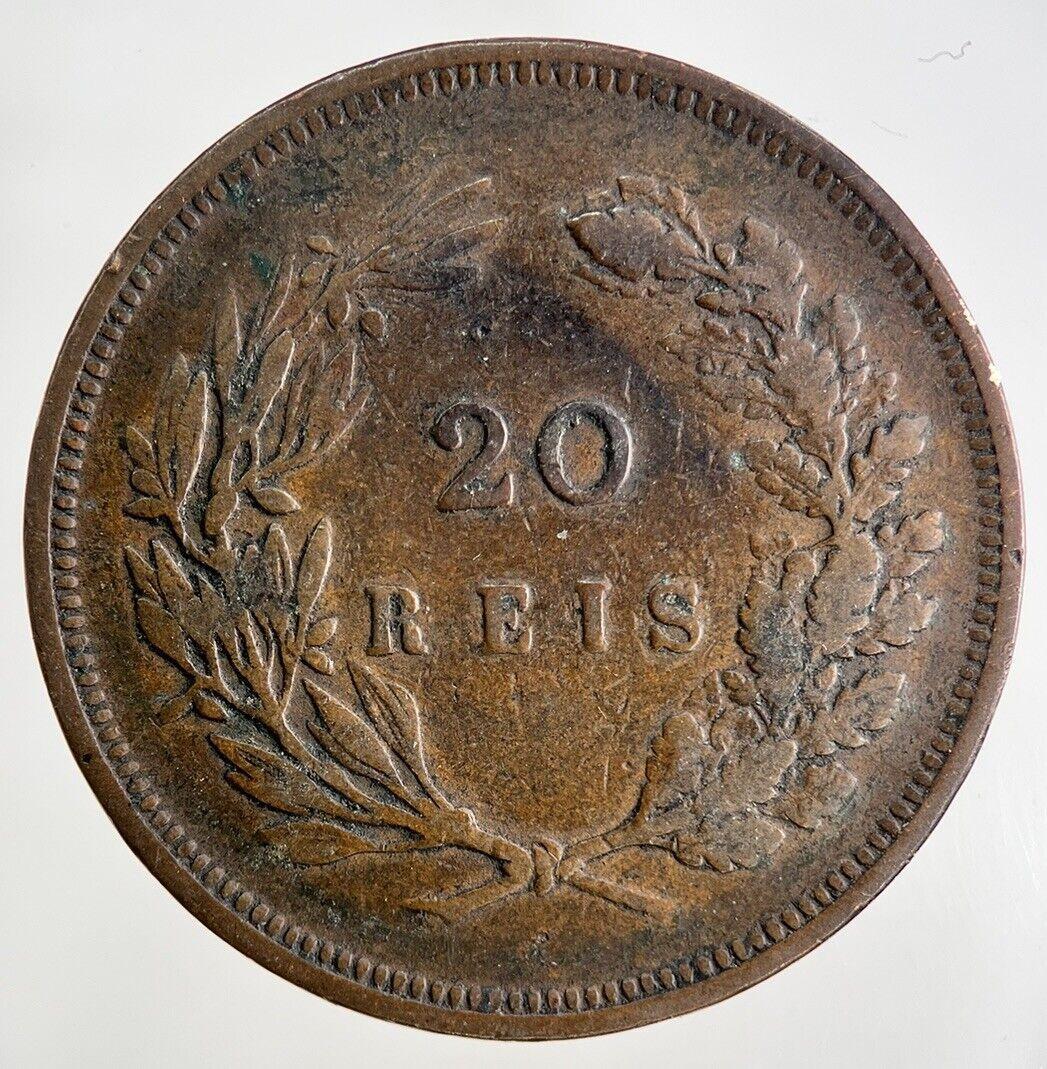 1891 Portugal XX 20 Reis Coin | Fine Collectable Grade