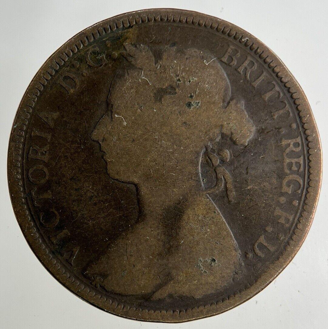 1891 Victoria Half-Penny Coin | Collectable Grade