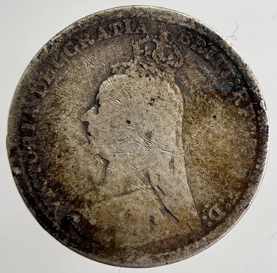 1891 Victoria Threepence Silver Coin | Collectable Grade | a8855