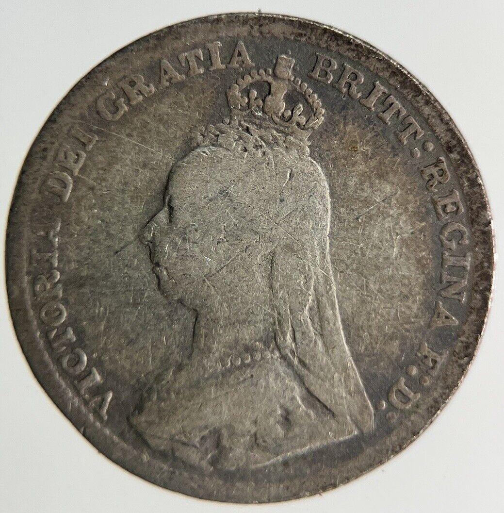 1891 Victoria Threepence Silver Coin | Collectable Grade