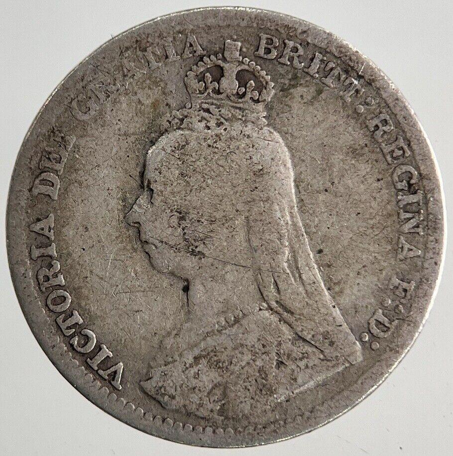 1891 Victoria Threepence Silver Coin | Collectable Grade