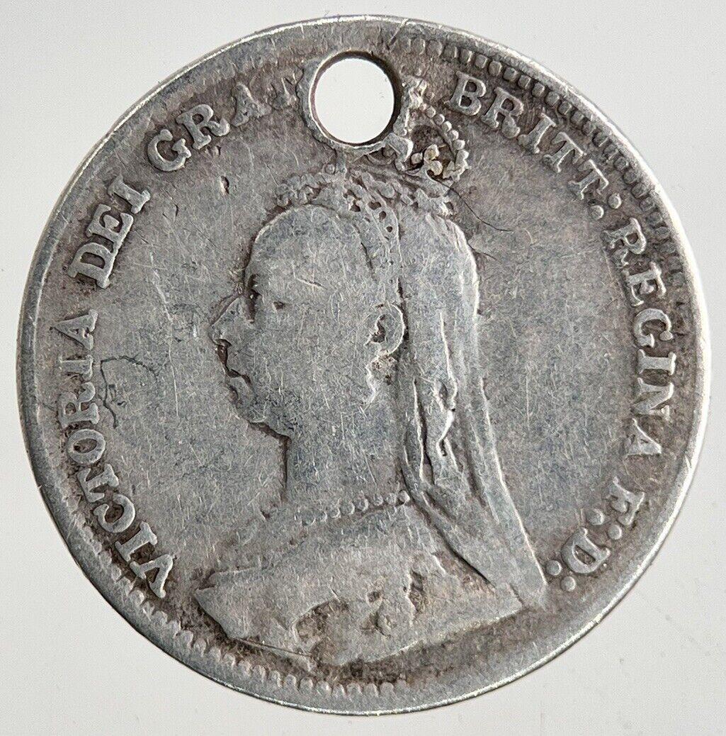 1891 Victoria Threepence Silver Coin | Collectable Grade