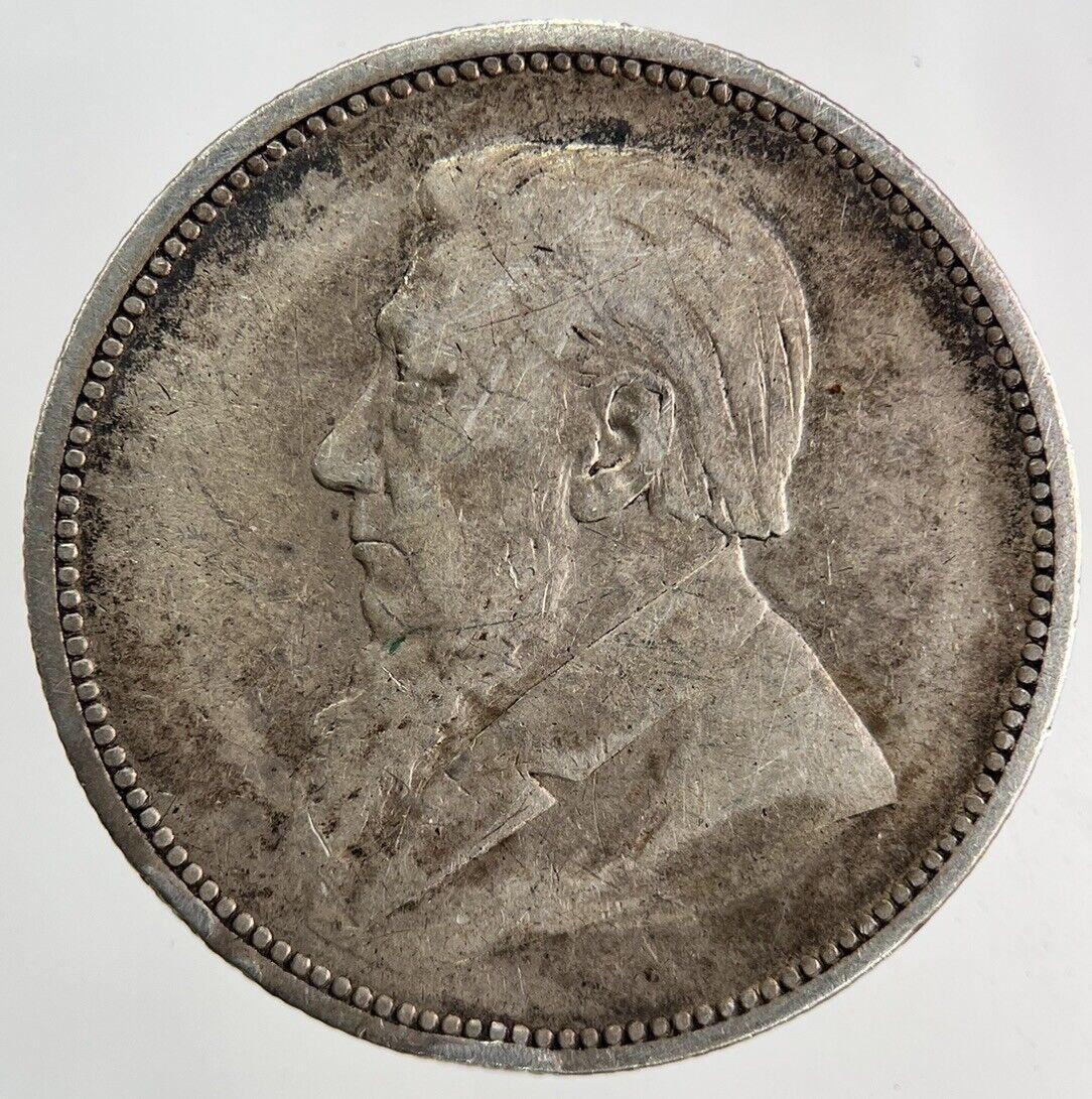 1893 South Africa Florin Silver Coin | Fine Collectable Grade