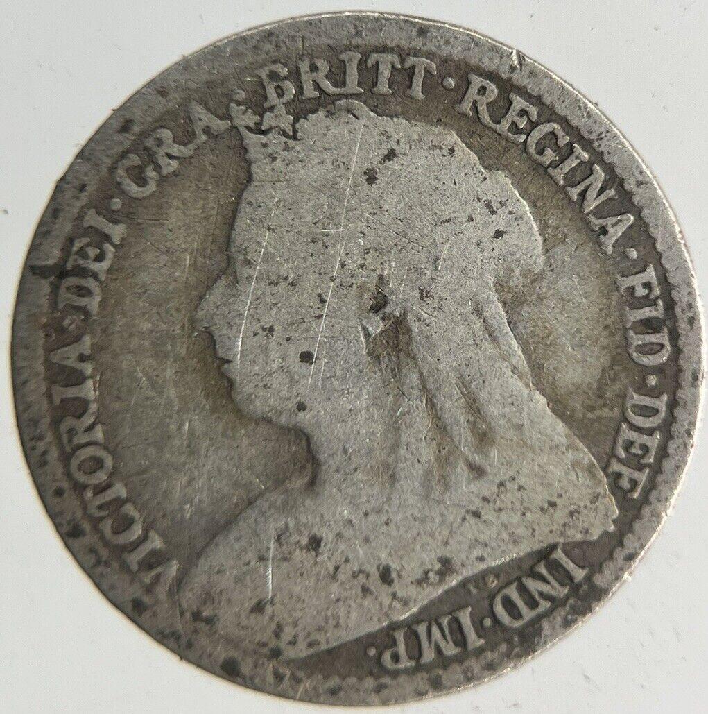 1893 Victoria Threepence Silver Coin | Collectable Grade
