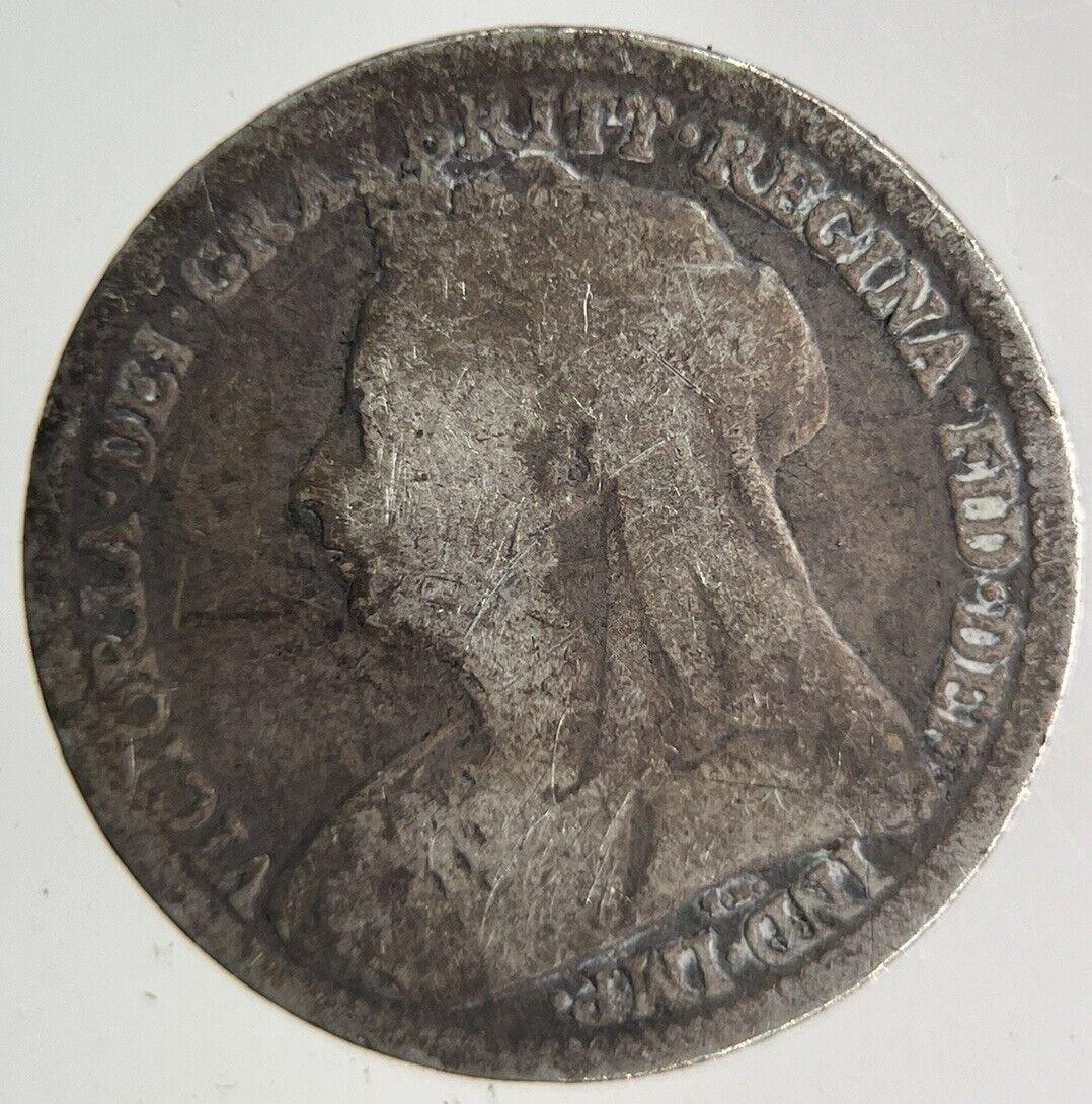 1893 Victoria Threepence Silver Coin | Collectable Grade