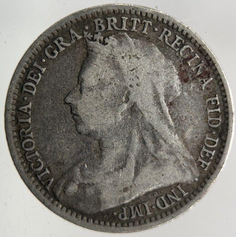 1893 Victoria Threepence Silver Coin | Fine Collectable Grade