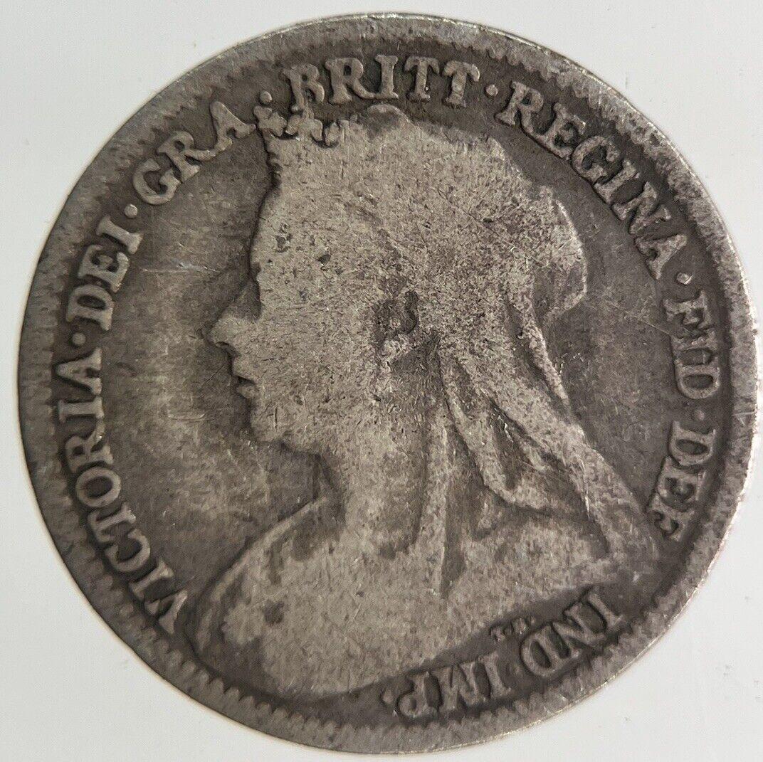 1894 Victoria Threepence Silver Coin | Collectable Grade