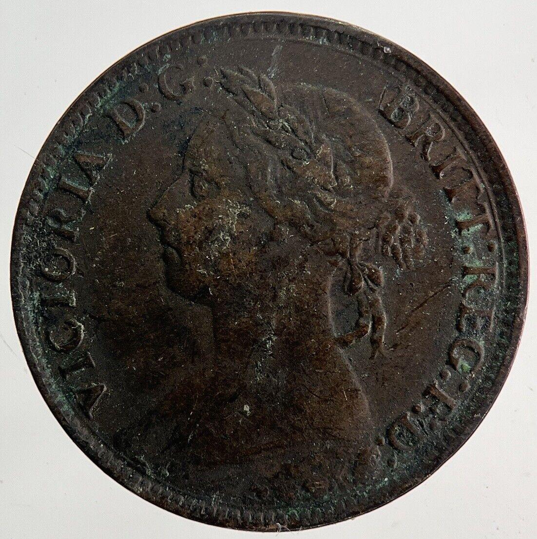 1894 Victoria Farthing Coin | Fine Collectable Grade