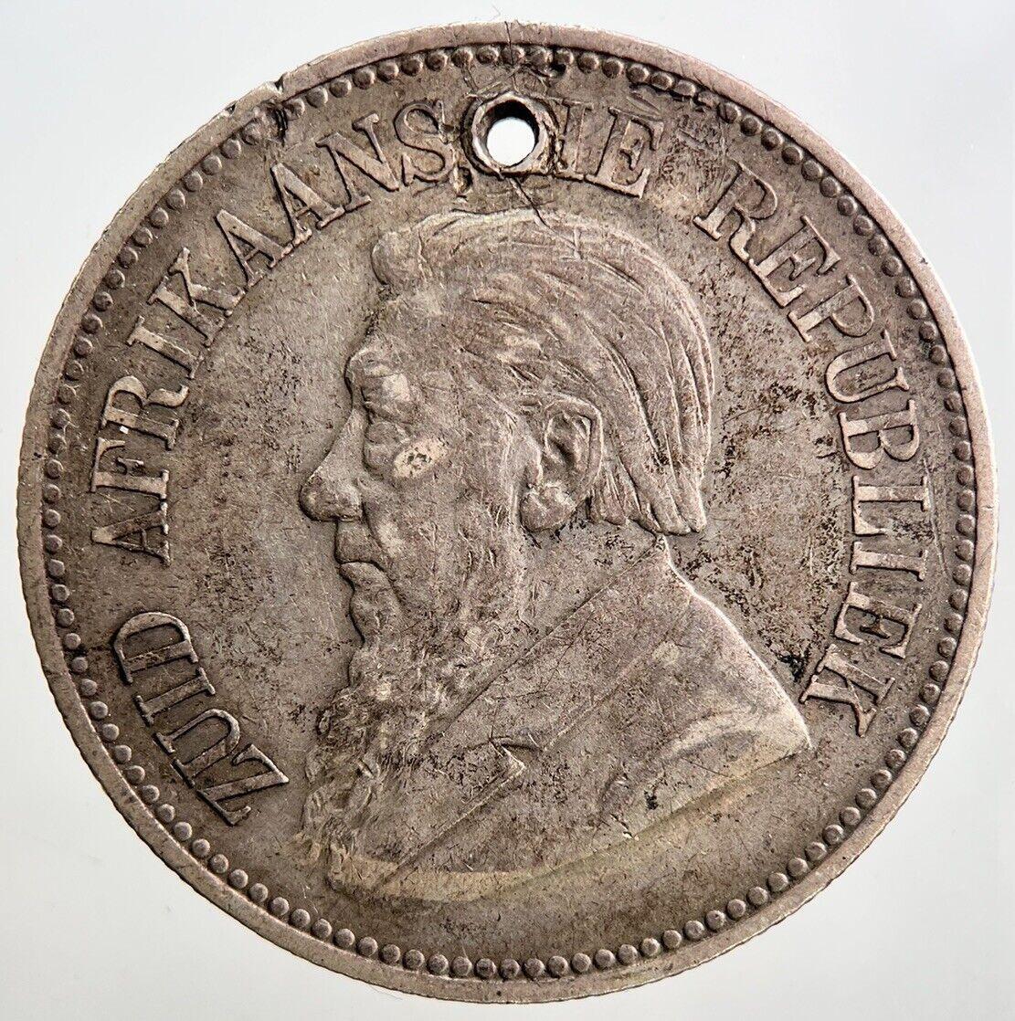 1895 South Africa Florin 2 Shillings Silver Coin | Collectable Grade | a3423