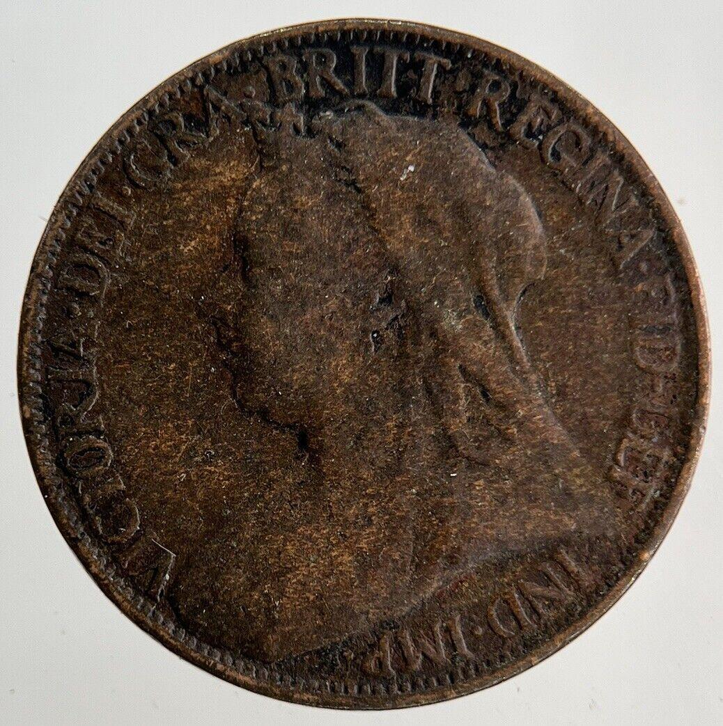 1896 Victoria Farthing Coin | Collectable Grade